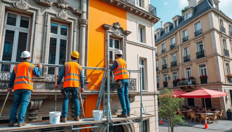 confiez le ravalement de façades de votre maison ou bâtiment à des experts présents partout en france. professionnalisme, conseils personnalisés et travaux de qualité garantis.